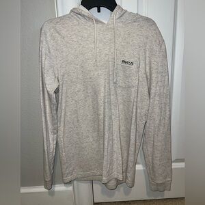 RVCA Heather- White T-shirt hoodie